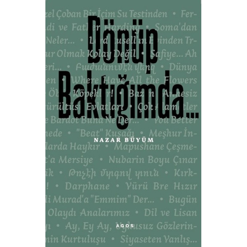 Dönüp Baktığımda...
